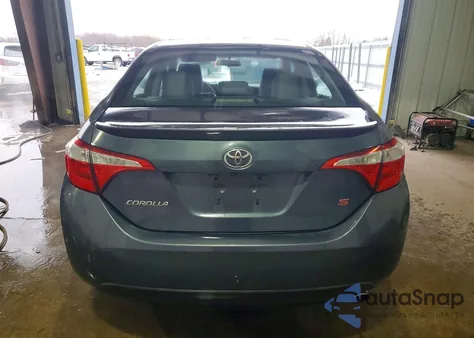 2015 Toyota Corolla L z USA, uszkodzony, nr VIN 2T1BURHE7FC357479